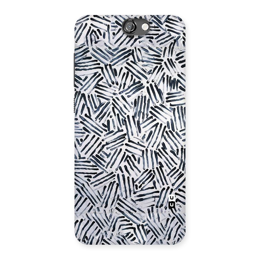 Black Tiny Uneven Back Case for HTC One A9