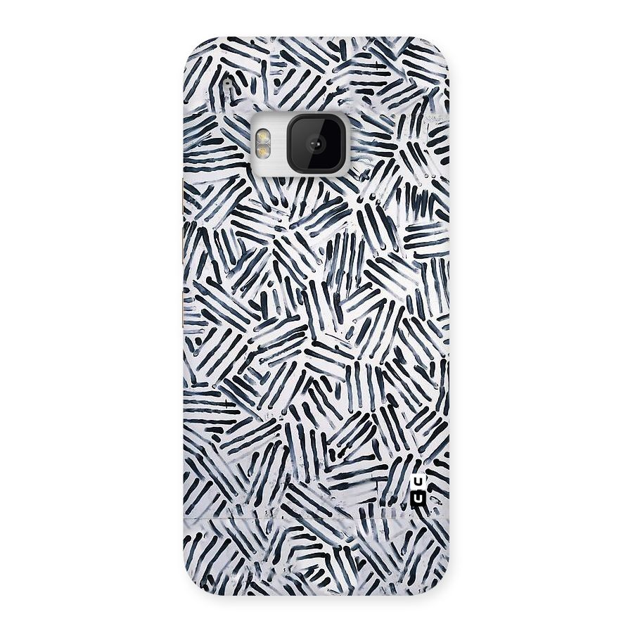 Black Tiny Uneven Back Case for HTC One M9