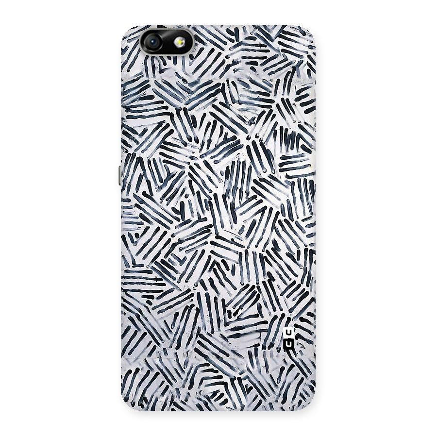 Black Tiny Uneven Back Case for Honor 4X