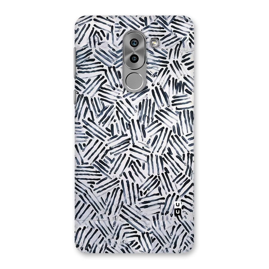Black Tiny Uneven Back Case for Honor 6X