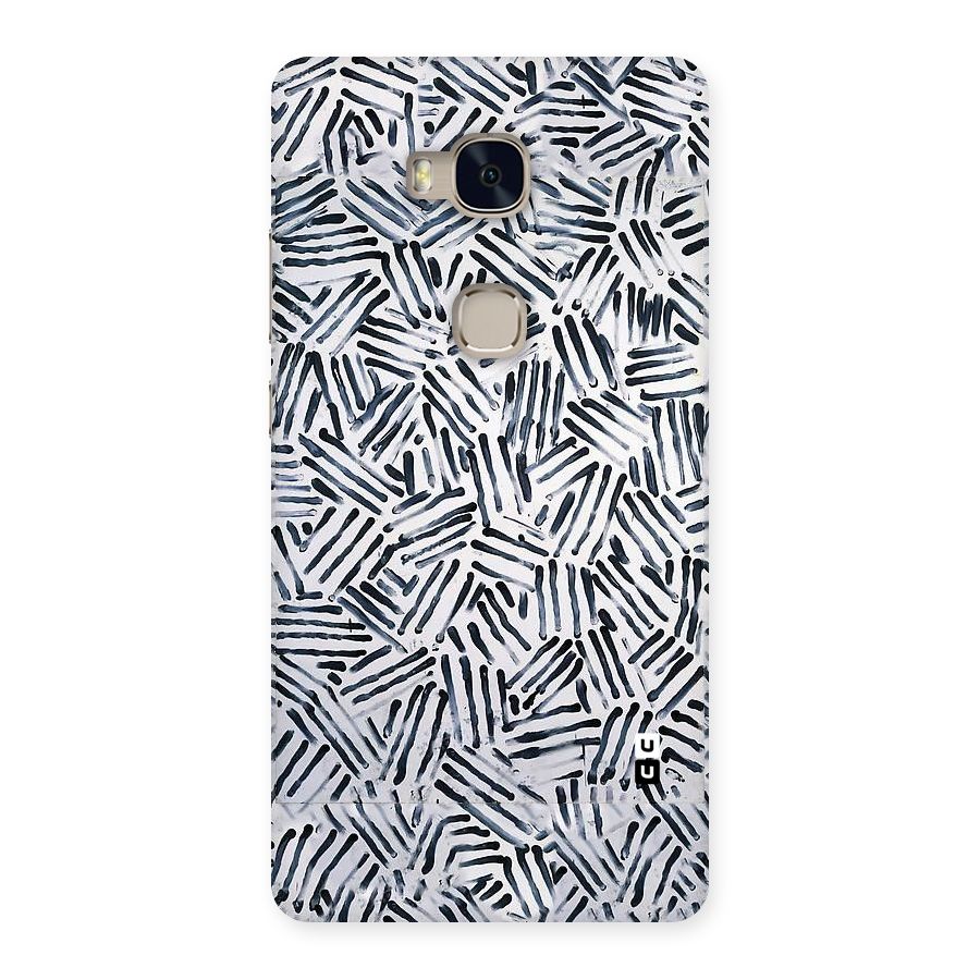 Black Tiny Uneven Back Case for Huawei Honor 5X