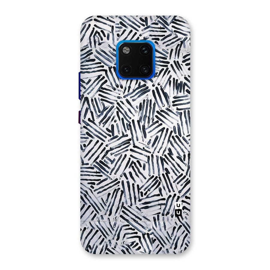 Black Tiny Uneven Back Case for Huawei Mate 20 Pro