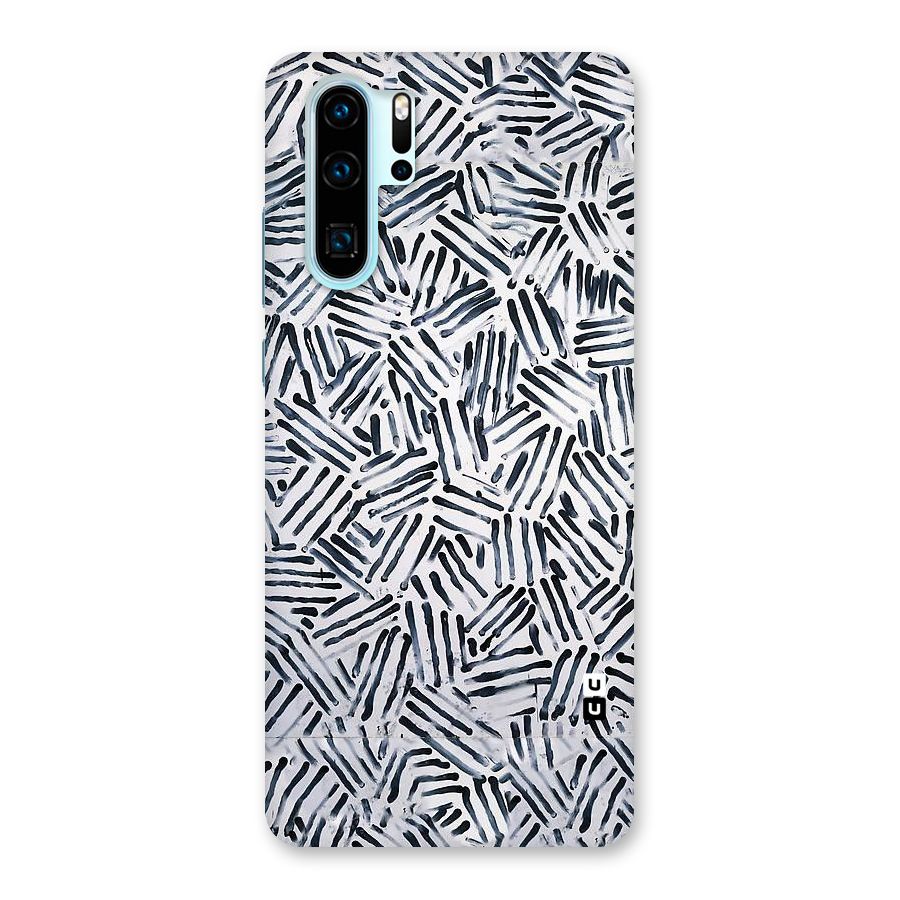 Black Tiny Uneven Back Case for Huawei P30 Pro