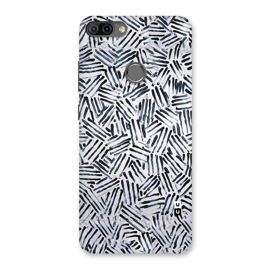 Black Tiny Uneven Back Case for Infinix Hot 6 Pro