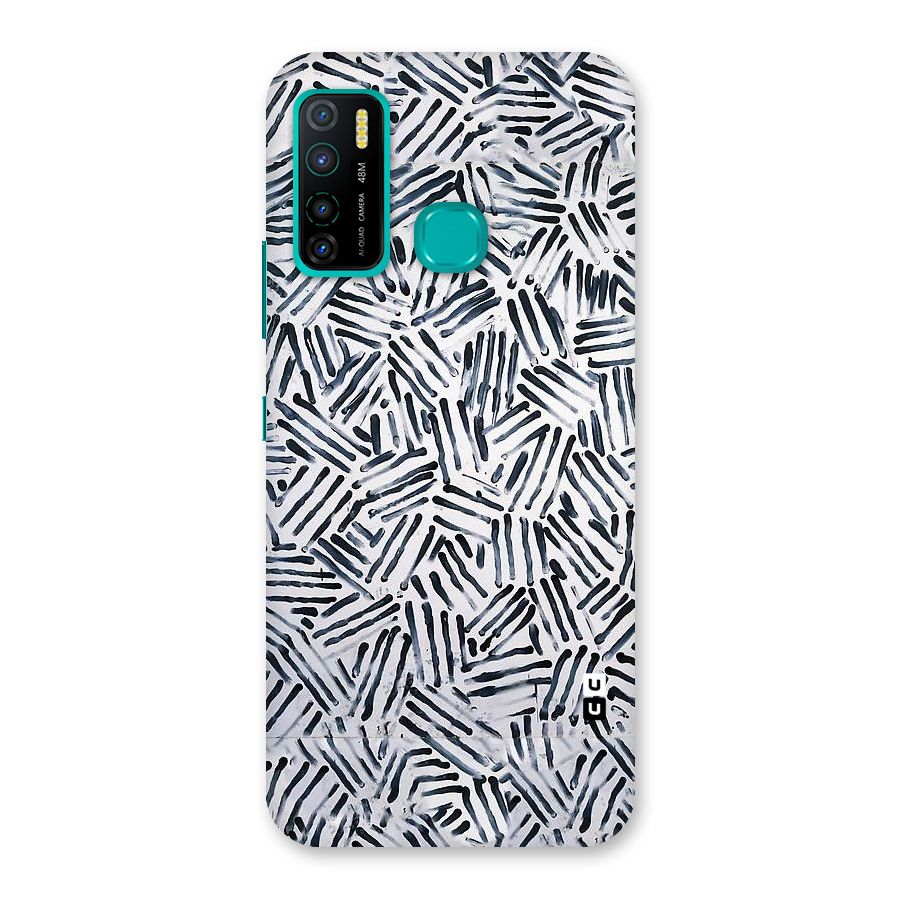Black Tiny Uneven Back Case for Infinix Hot 9 Pro