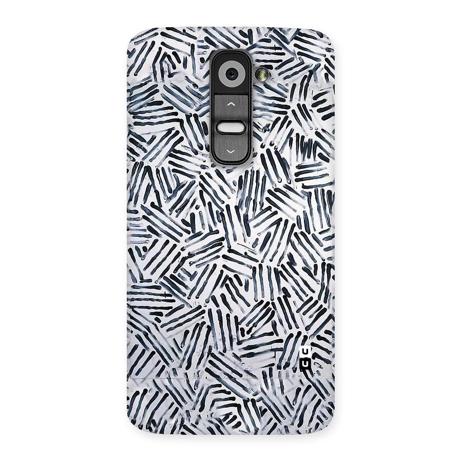 Black Tiny Uneven Back Case for LG G2