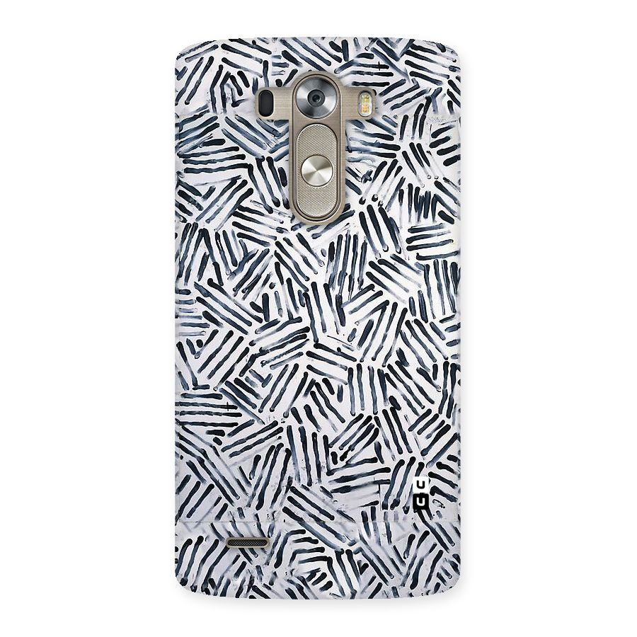 Black Tiny Uneven Back Case for LG G3