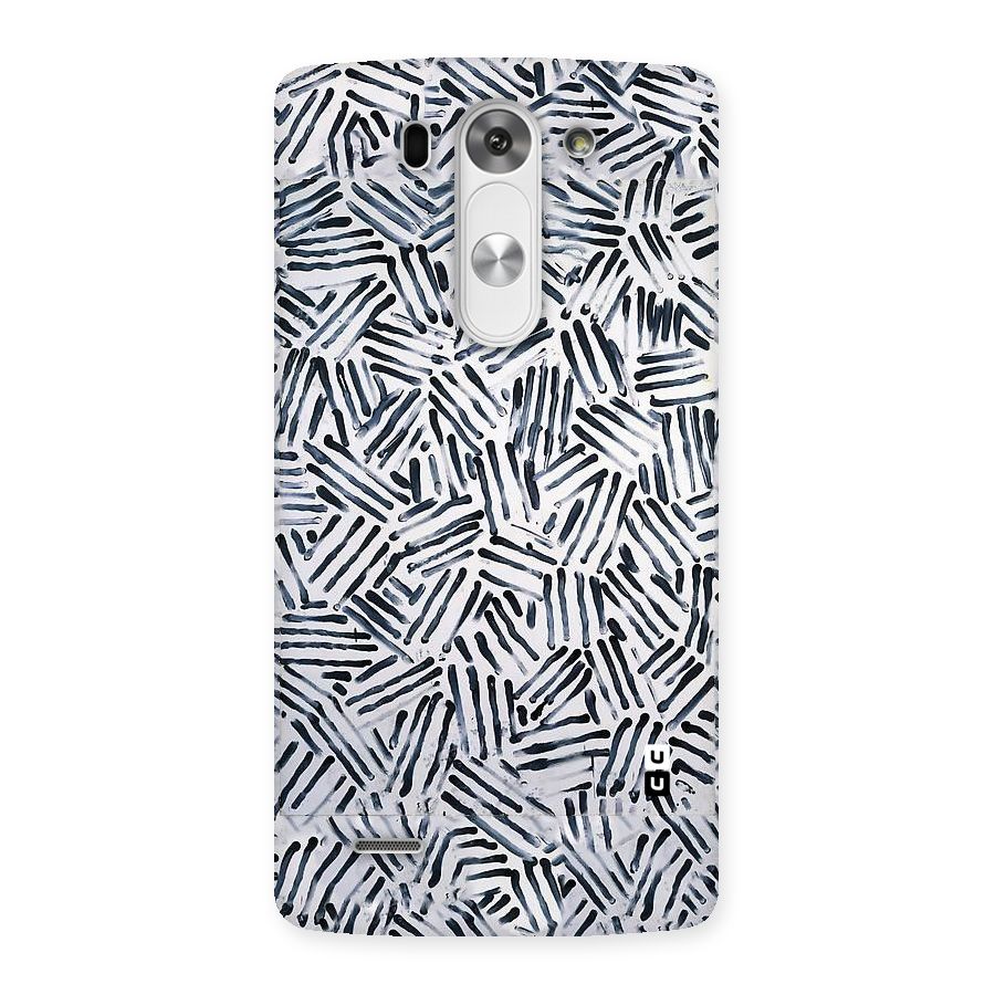 Black Tiny Uneven Back Case for LG G3 Mini