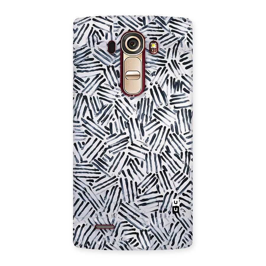 Black Tiny Uneven Back Case for LG G4