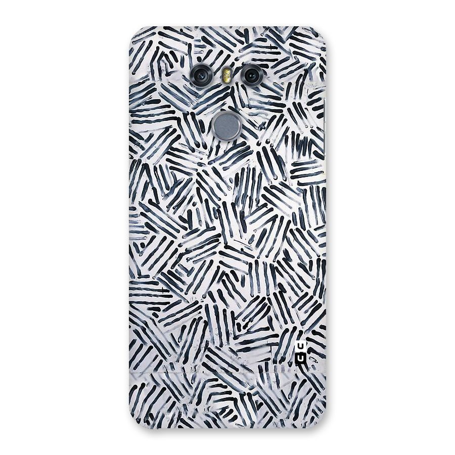 Black Tiny Uneven Back Case for LG G6