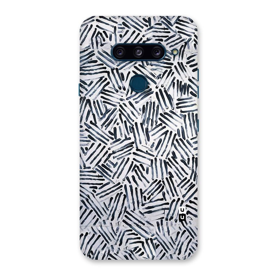 Black Tiny Uneven Back Case for LG  V40 ThinQ
