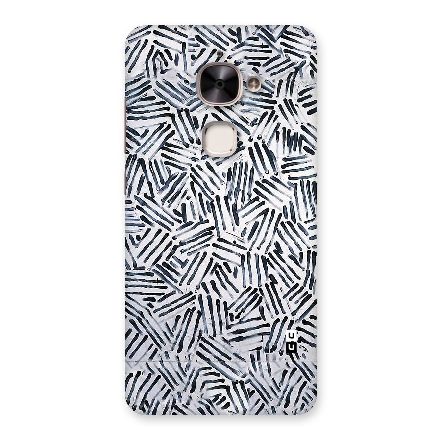 Black Tiny Uneven Back Case for Le 2