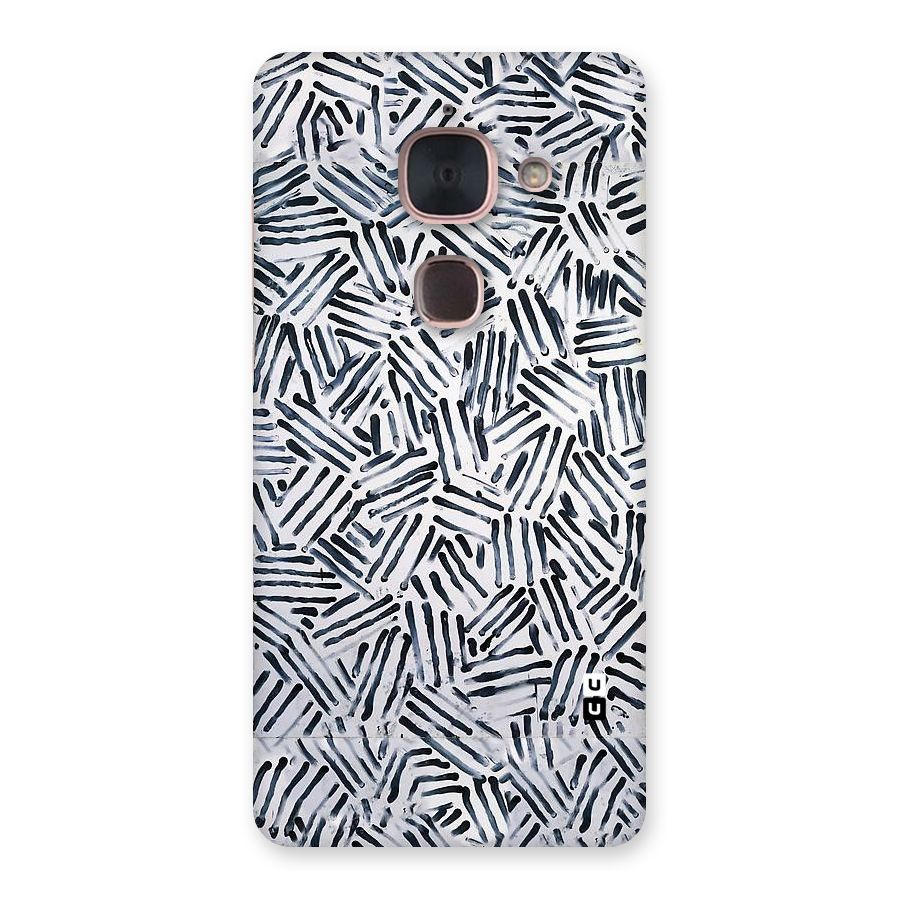 Black Tiny Uneven Back Case for Le Max 2
