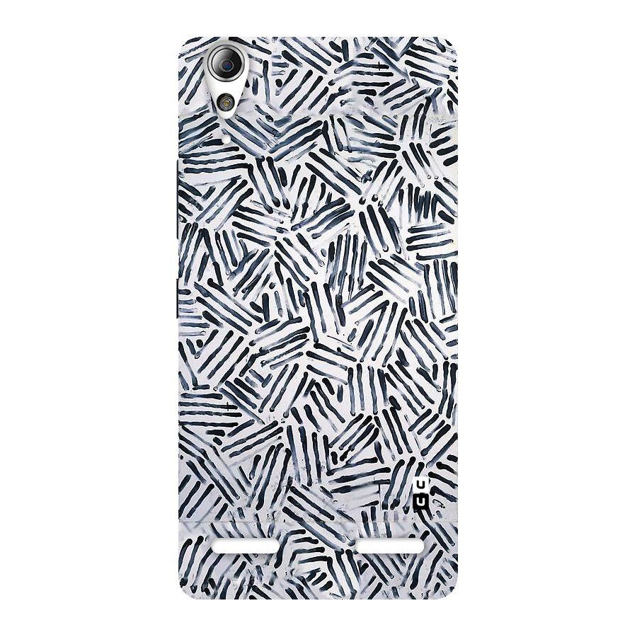 Black Tiny Uneven Back Case for Lenovo A6000