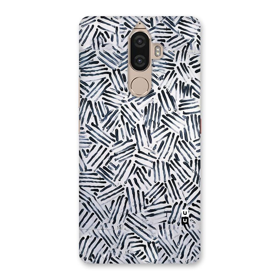 Black Tiny Uneven Back Case for Lenovo K8 Note