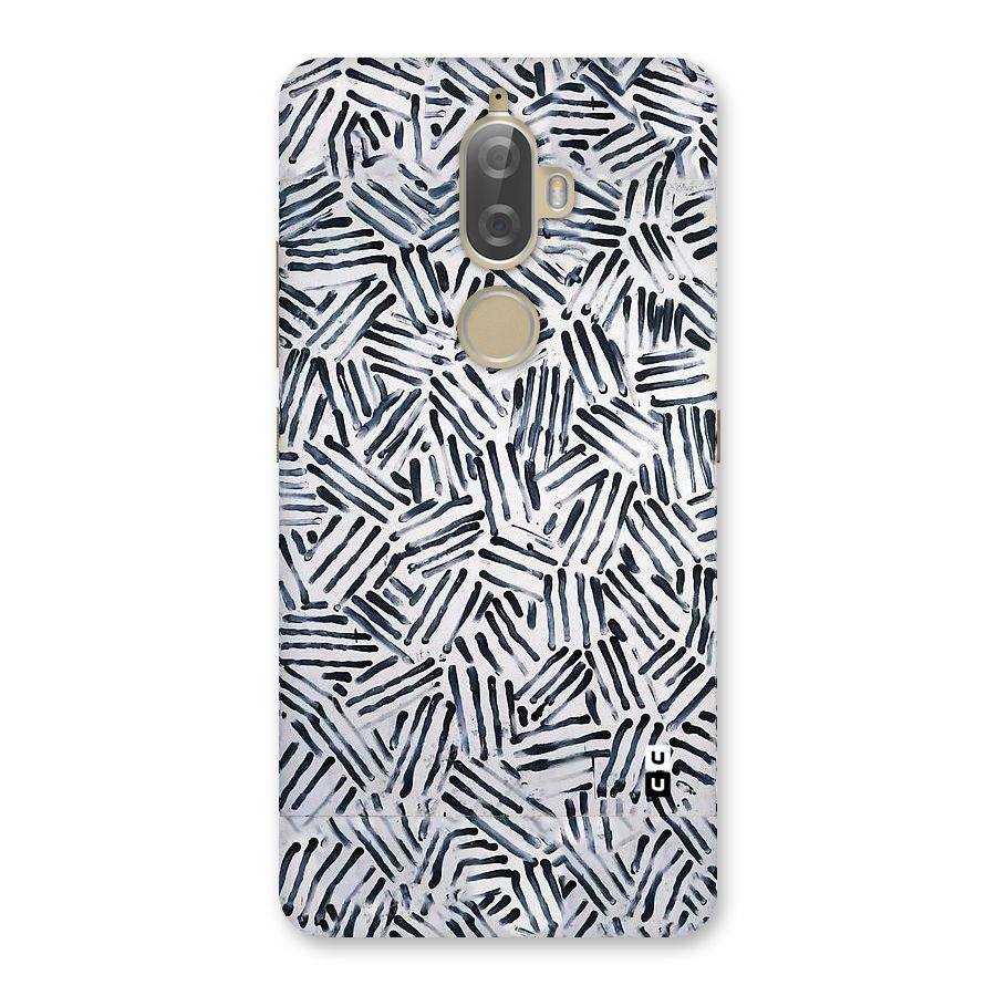 Black Tiny Uneven Back Case for Lenovo K8 Plus