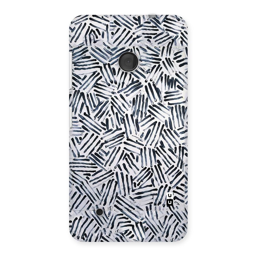 Black Tiny Uneven Back Case for Lumia 530