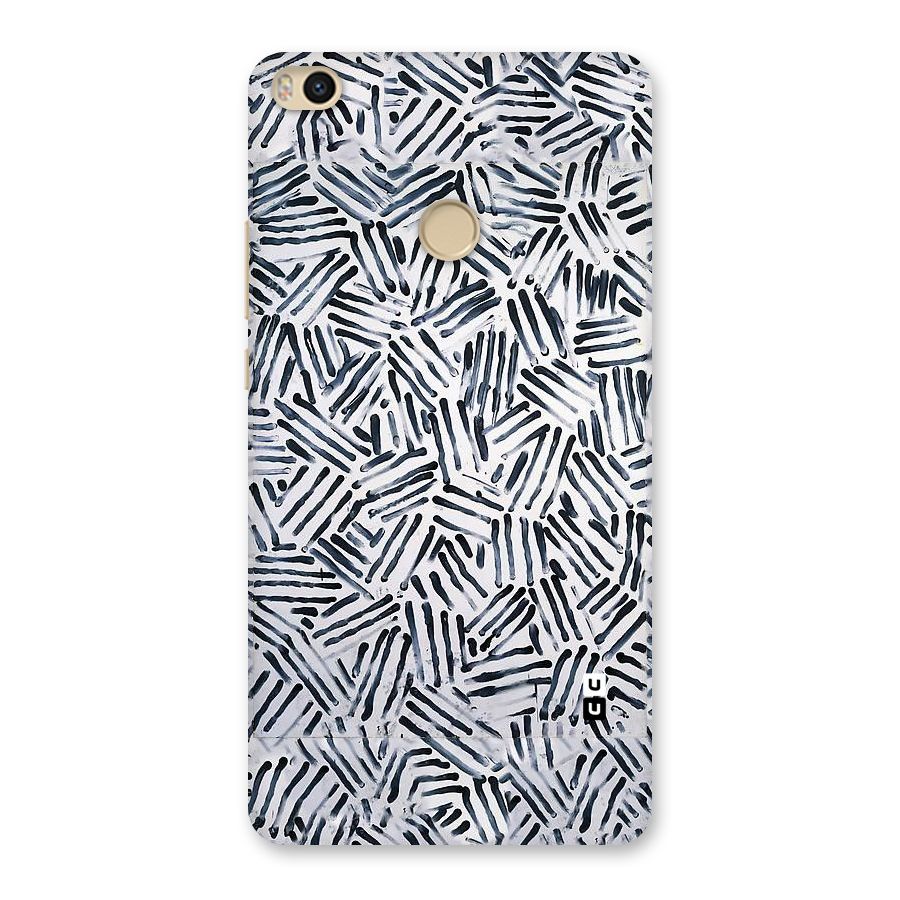 Black Tiny Uneven Back Case for Mi Max 2