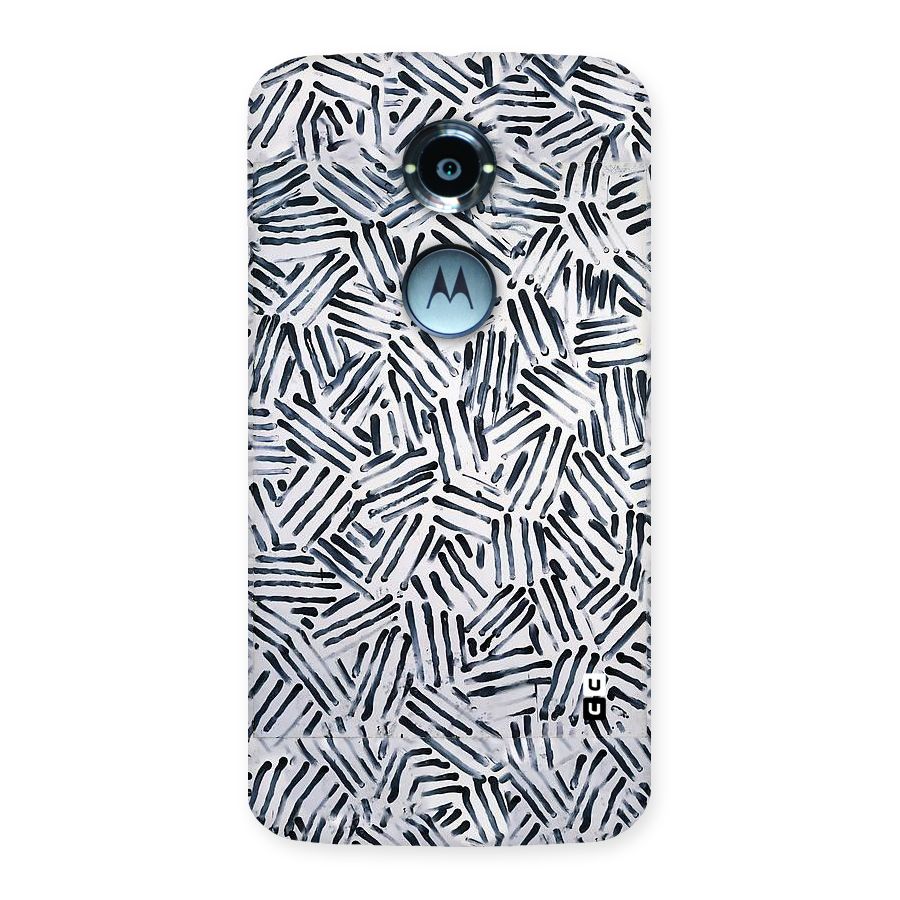 Black Tiny Uneven Back Case for Moto X 2nd Gen