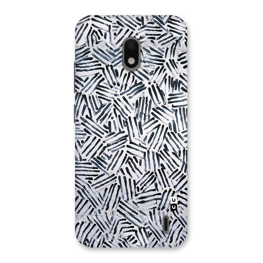 Black Tiny Uneven Back Case for Nokia 2.2