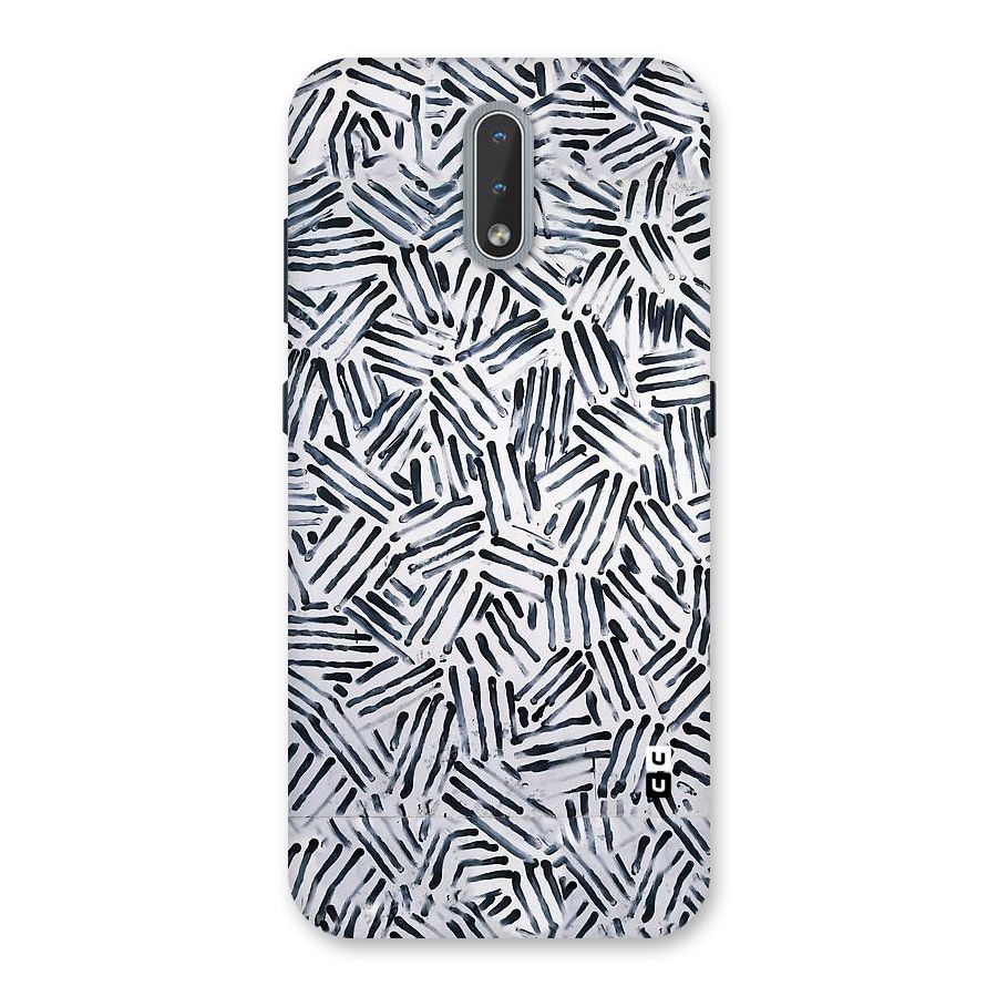 Black Tiny Uneven Back Case for Nokia 2.3