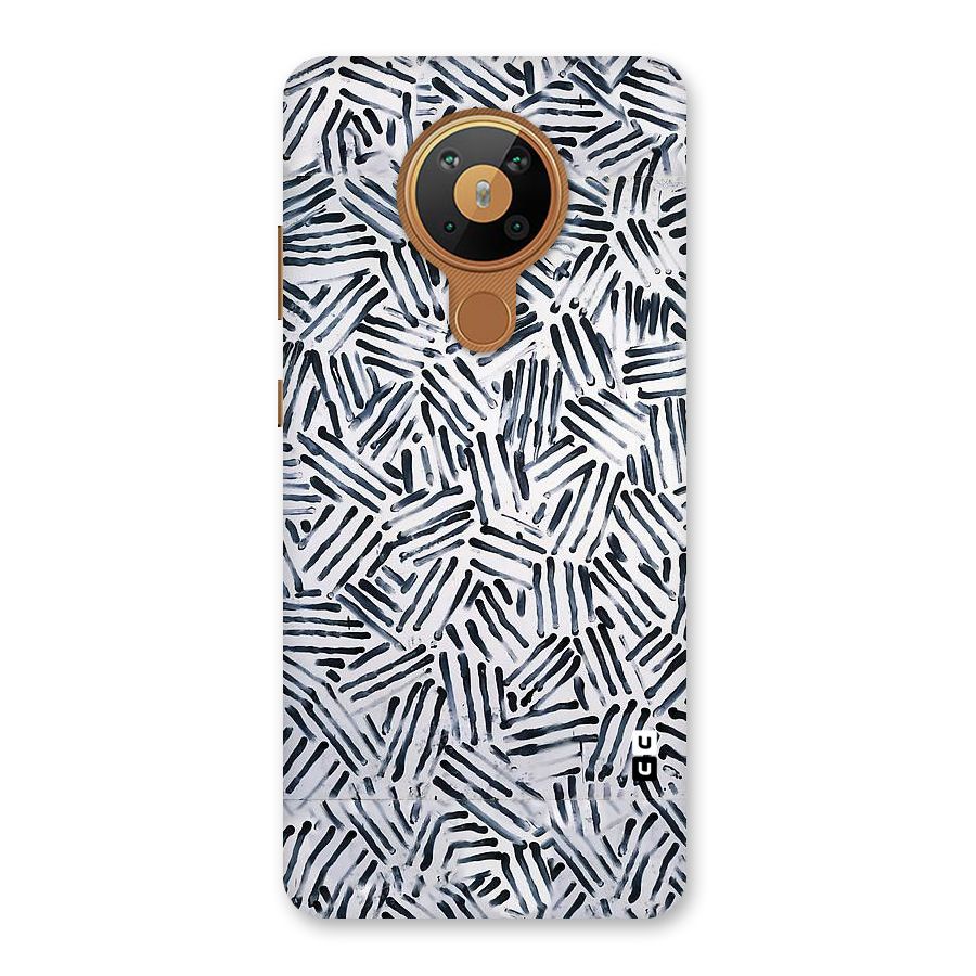 Black Tiny Uneven Back Case for Nokia 5.3