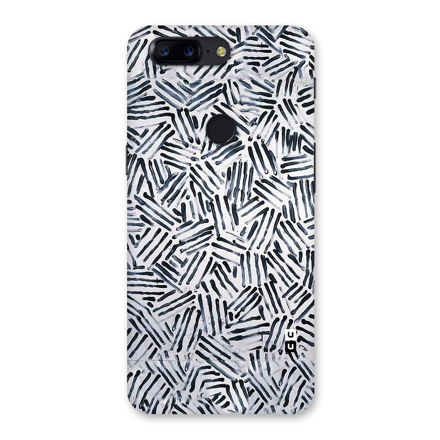 Black Tiny Uneven Back Case for OnePlus 5T