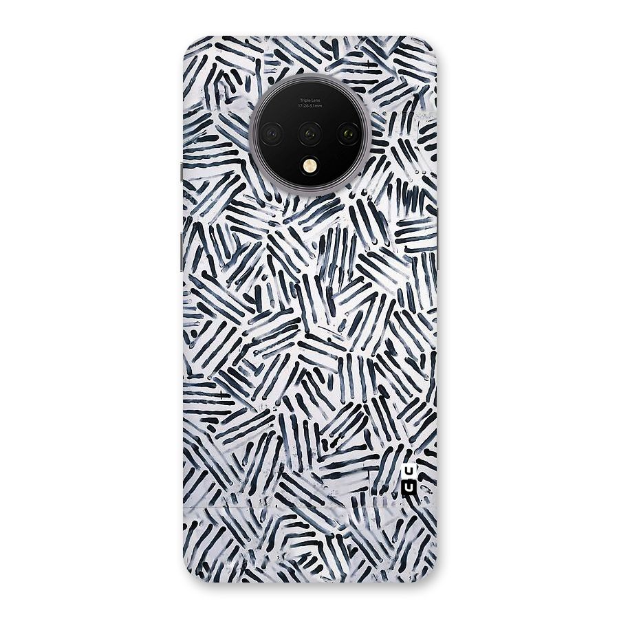 Black Tiny Uneven Back Case for OnePlus 7T