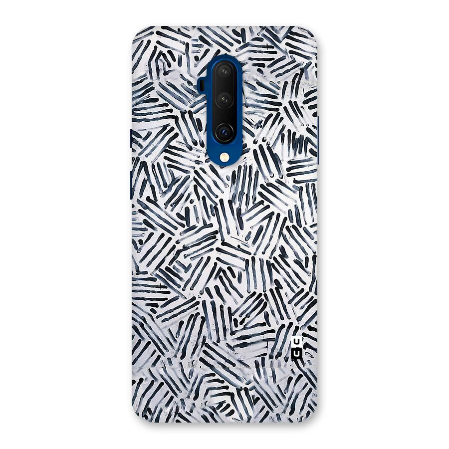 Black Tiny Uneven Back Case for OnePlus 7T Pro