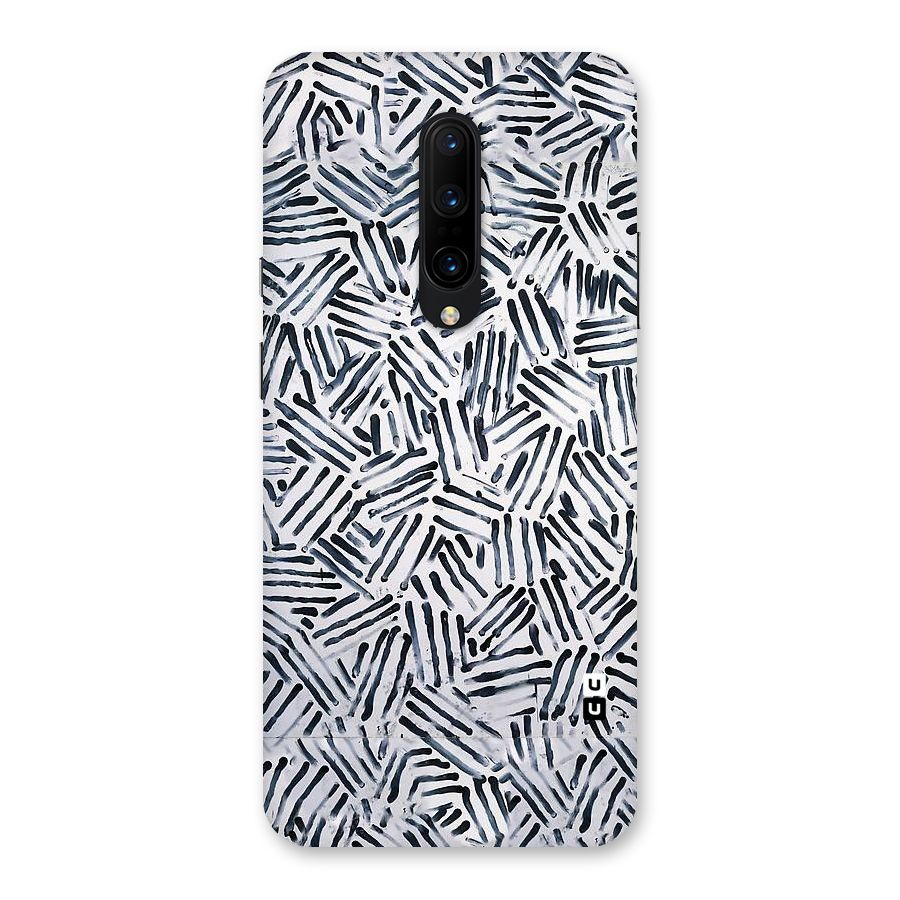 Black Tiny Uneven Back Case for OnePlus 7 Pro
