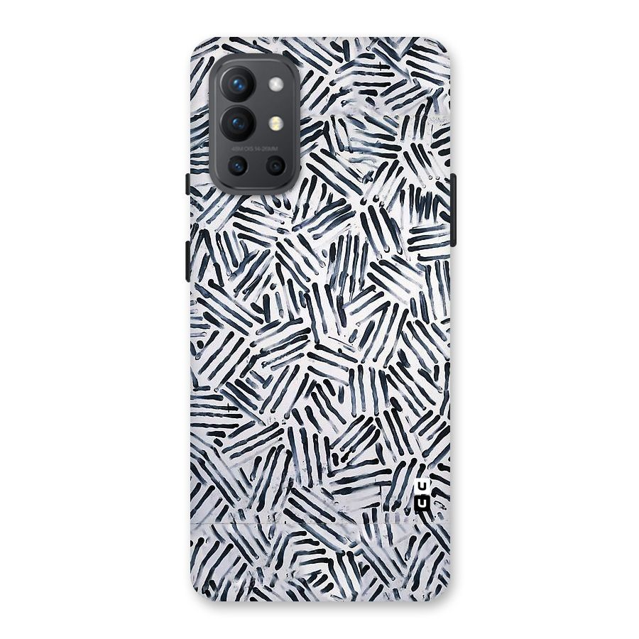 Black Tiny Uneven Back Case for OnePlus 9R