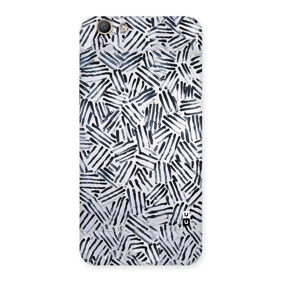 Black Tiny Uneven Back Case for Oppo A59