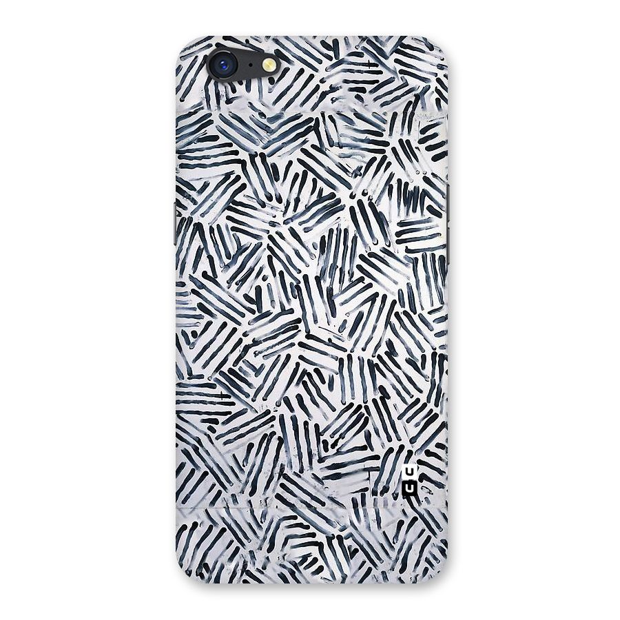 Black Tiny Uneven Back Case for Oppo A71