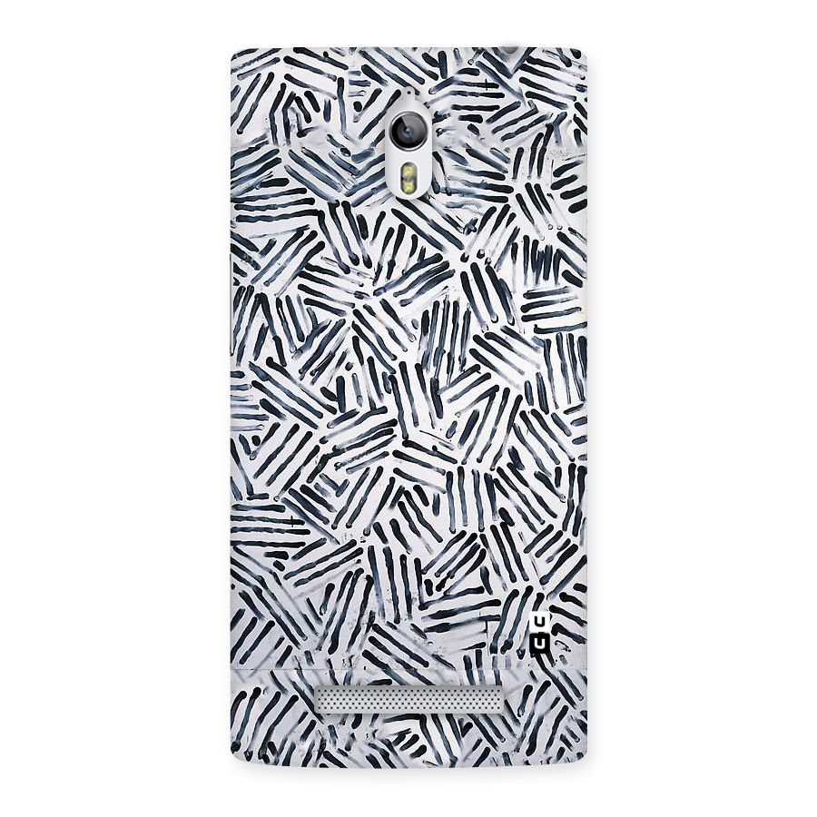 Black Tiny Uneven Back Case for Oppo Find 7