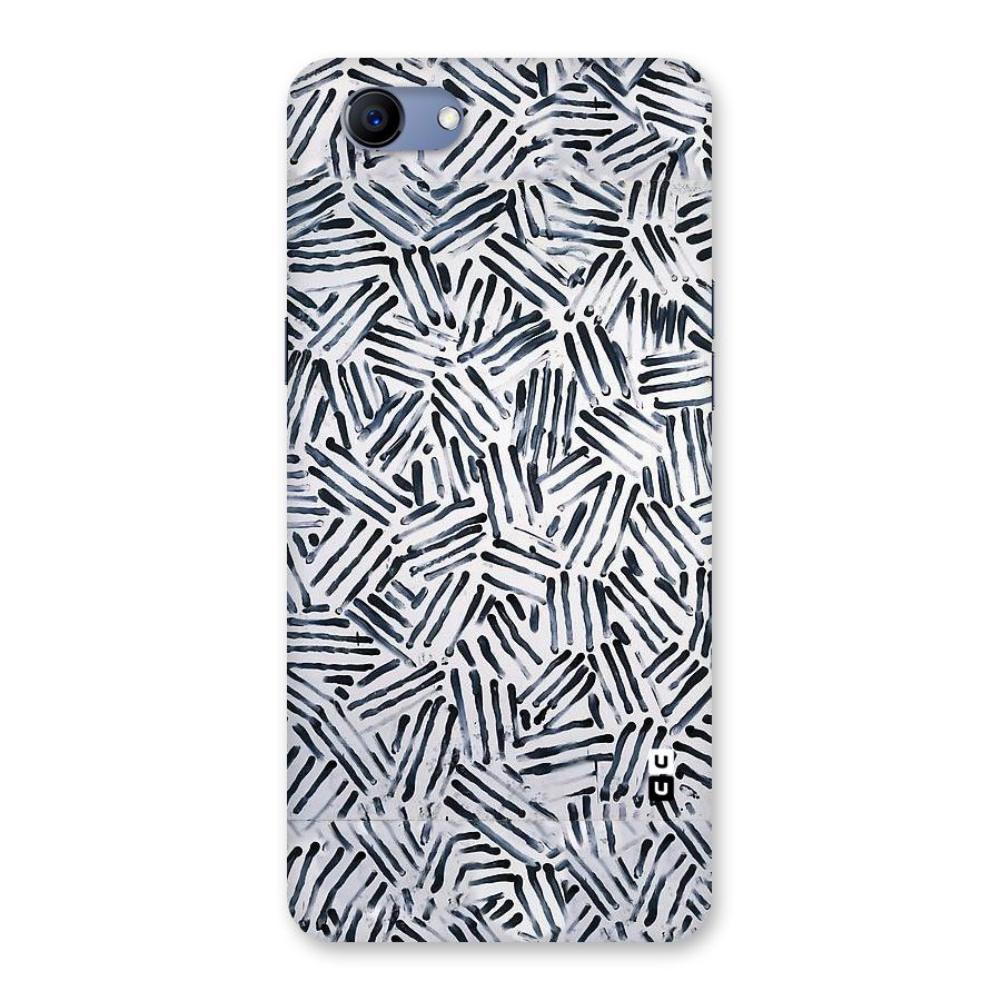 Black Tiny Uneven Back Case for Oppo Realme 1