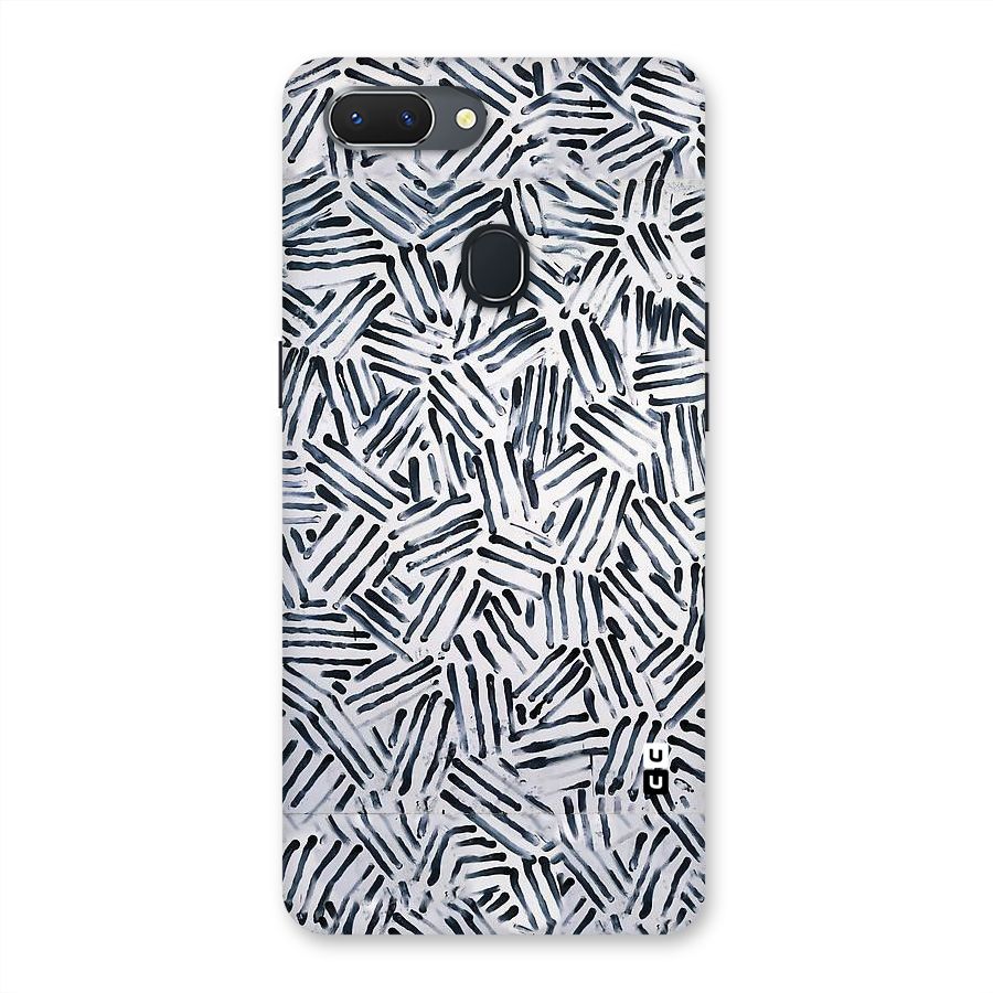 Black Tiny Uneven Back Case for Oppo Realme 2