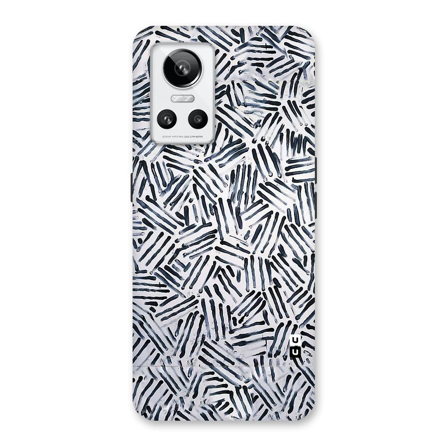 Black Tiny Uneven Back Case for Realme GT Neo 3
