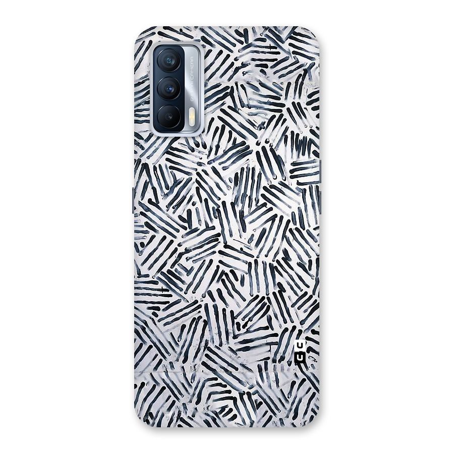 Black Tiny Uneven Back Case for Realme X7