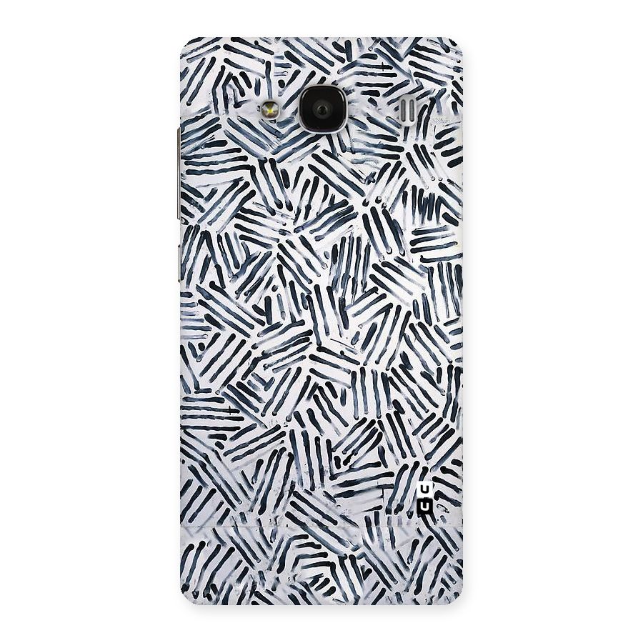 Black Tiny Uneven Back Case for Redmi 2