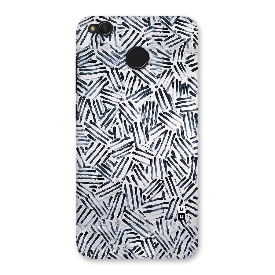 Black Tiny Uneven Back Case for Redmi 4