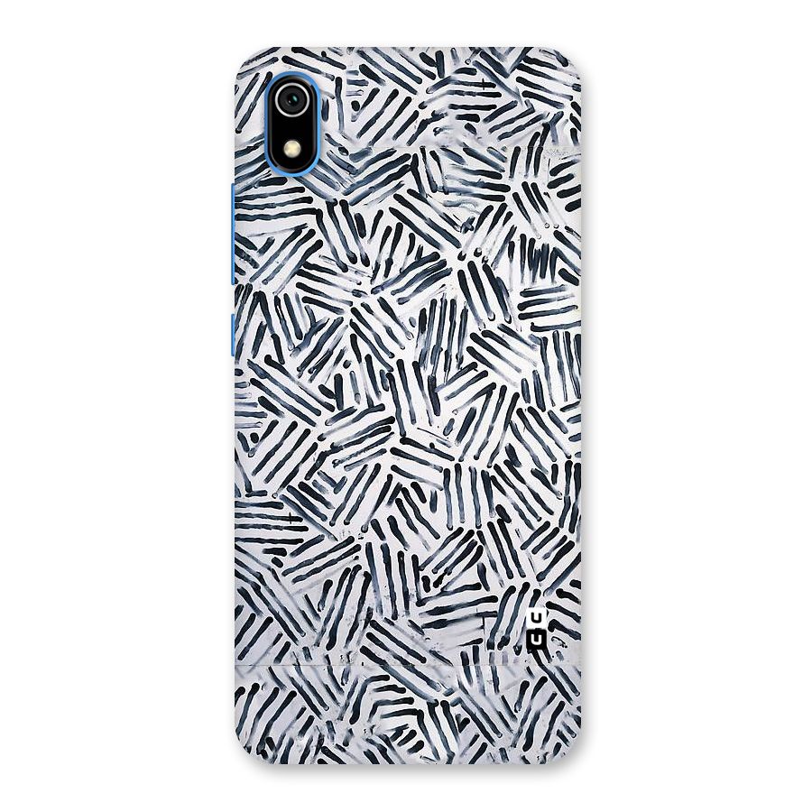 Black Tiny Uneven Back Case for Redmi 7A