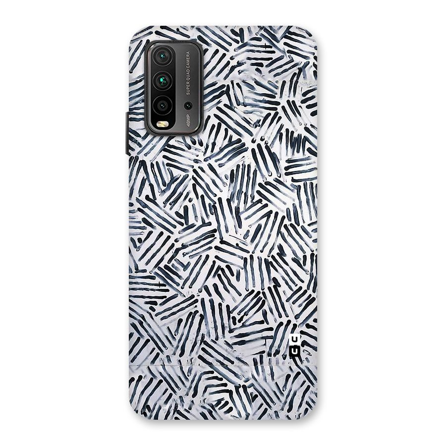 Black Tiny Uneven Back Case for Redmi 9 Power
