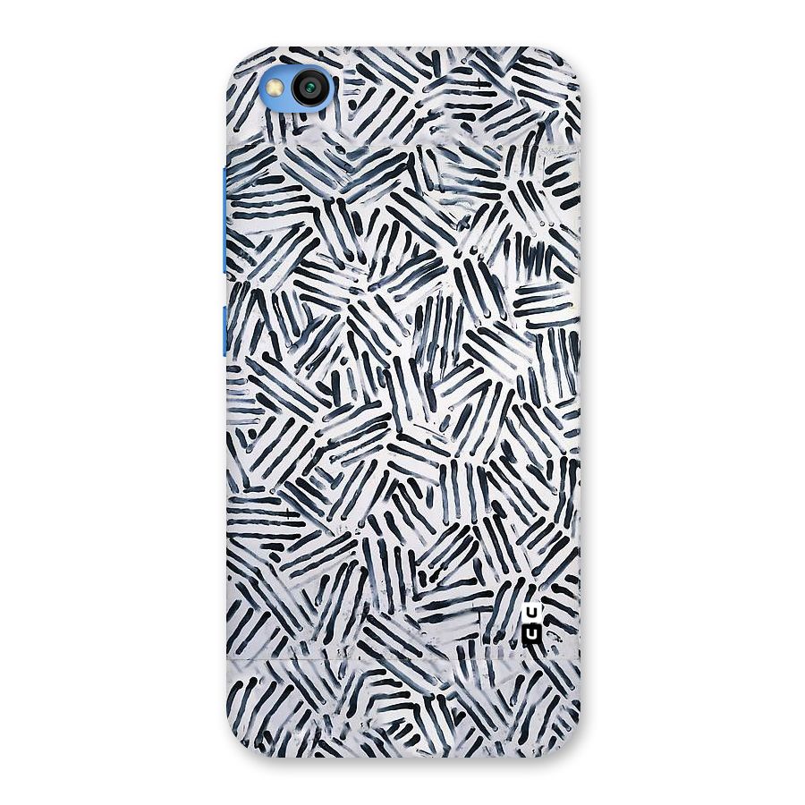Black Tiny Uneven Back Case for Redmi Go