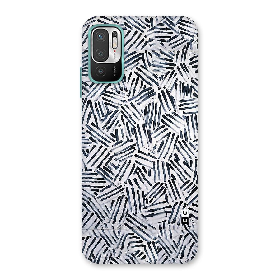 Black Tiny Uneven Back Case for Redmi Note 10T 5G