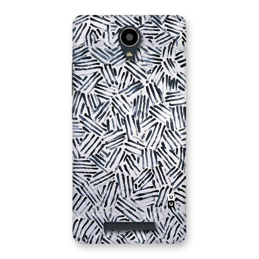 Black Tiny Uneven Back Case for Redmi Note 2