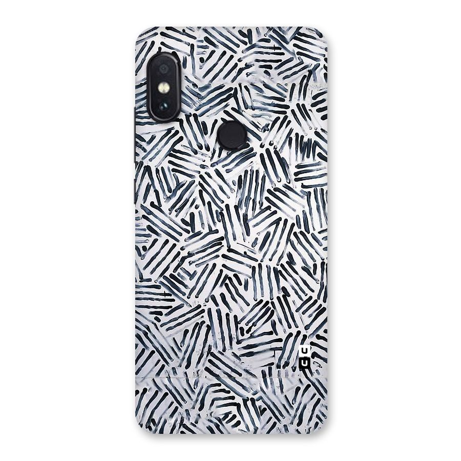 Black Tiny Uneven Back Case for Redmi Note 5 Pro