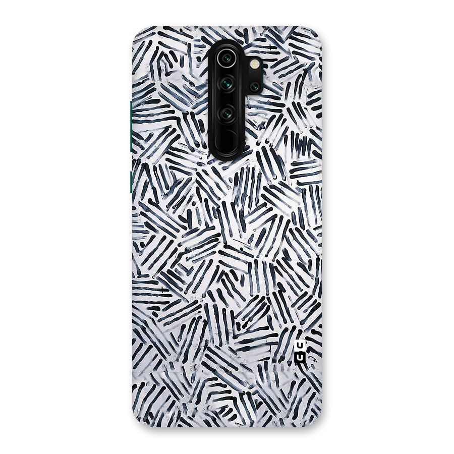 Black Tiny Uneven Back Case for Redmi Note 8 Pro