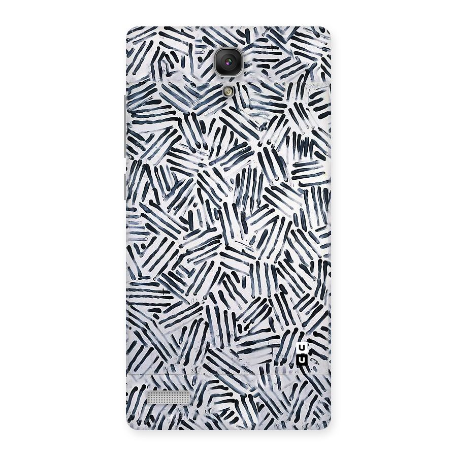 Black Tiny Uneven Back Case for Redmi Note Prime