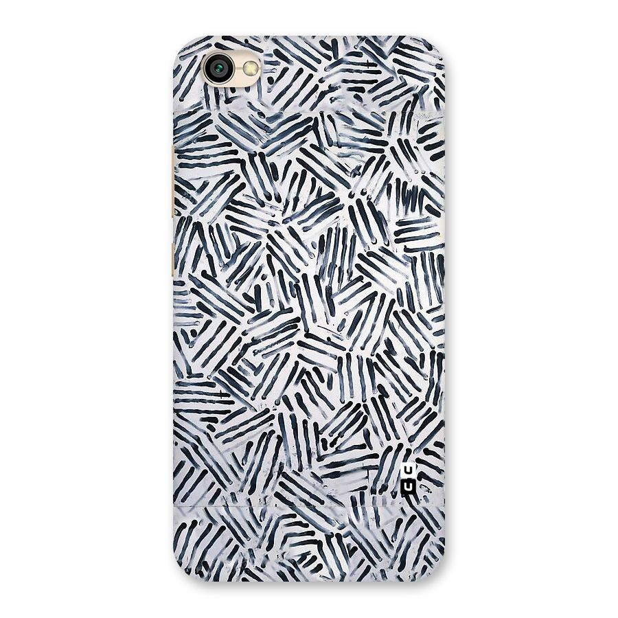 Black Tiny Uneven Back Case for Redmi Y1 Lite