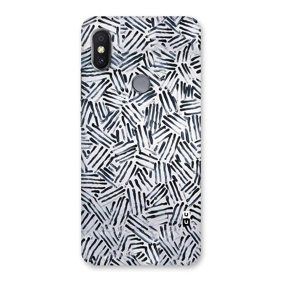 Black Tiny Uneven Back Case for Redmi Y2